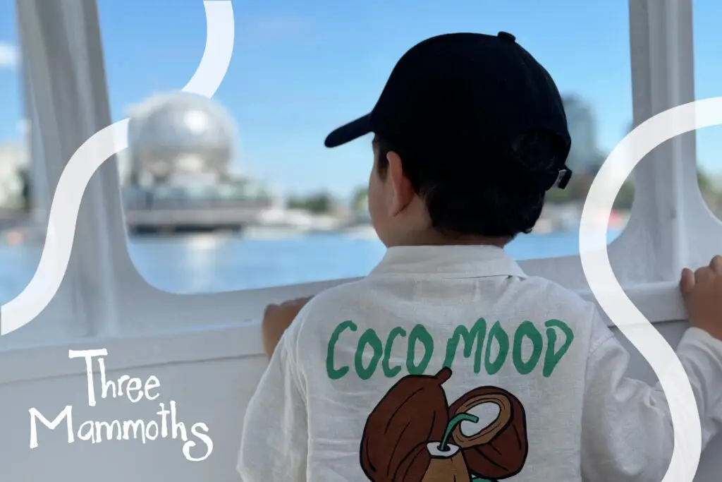 Kid on false creek ferry with the science world view
